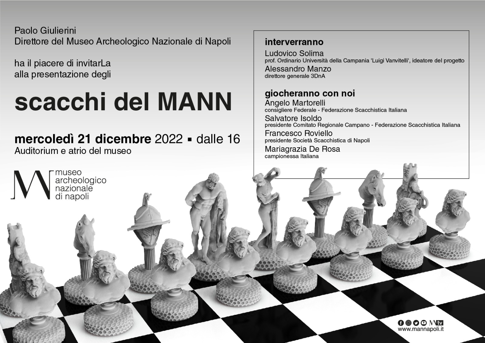 Scacchi del MANN