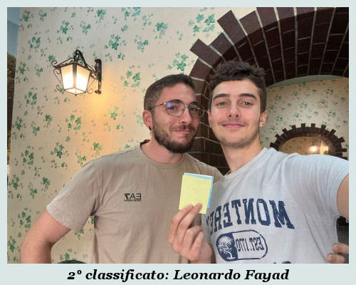 2° classificato